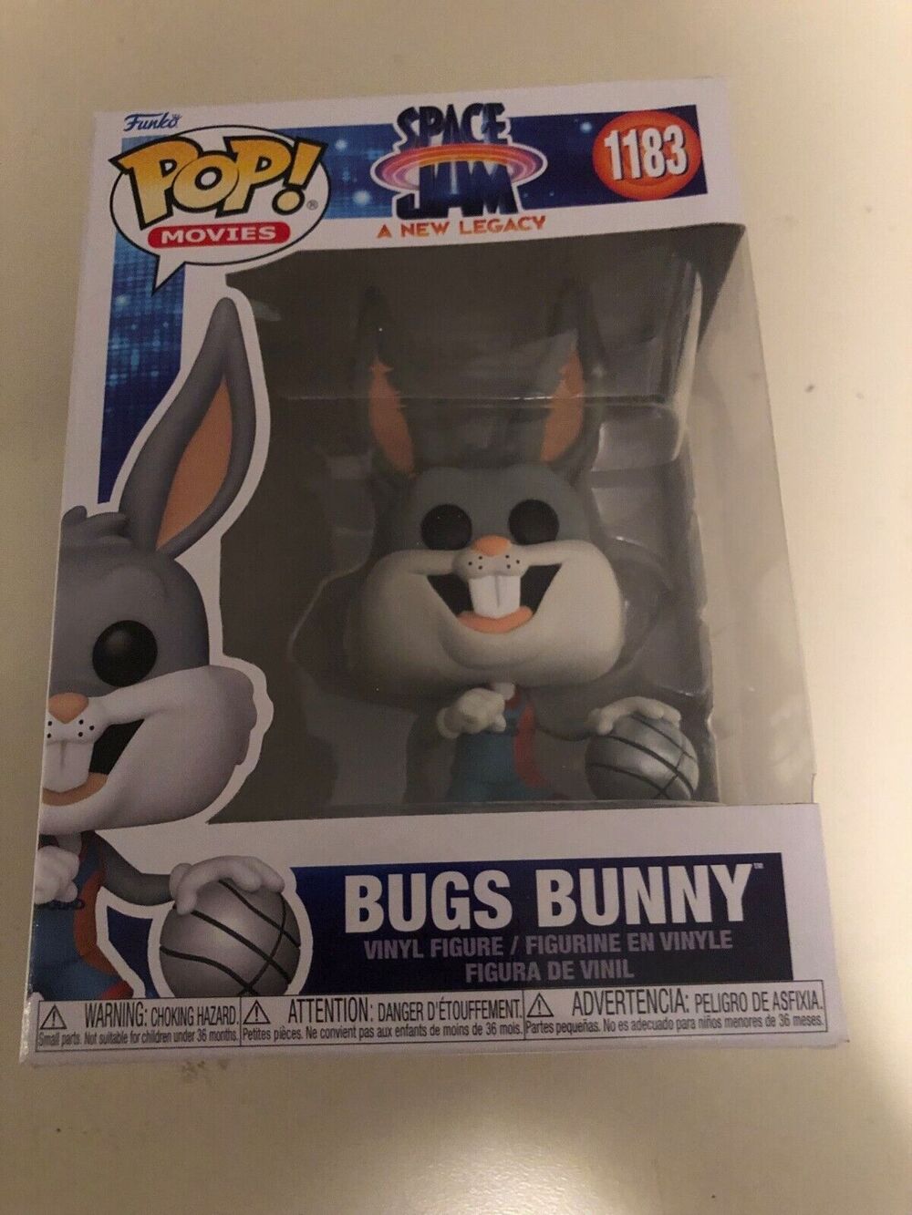 Bug Bunny Funko Pop Space Jam Movies #1183 New in Box